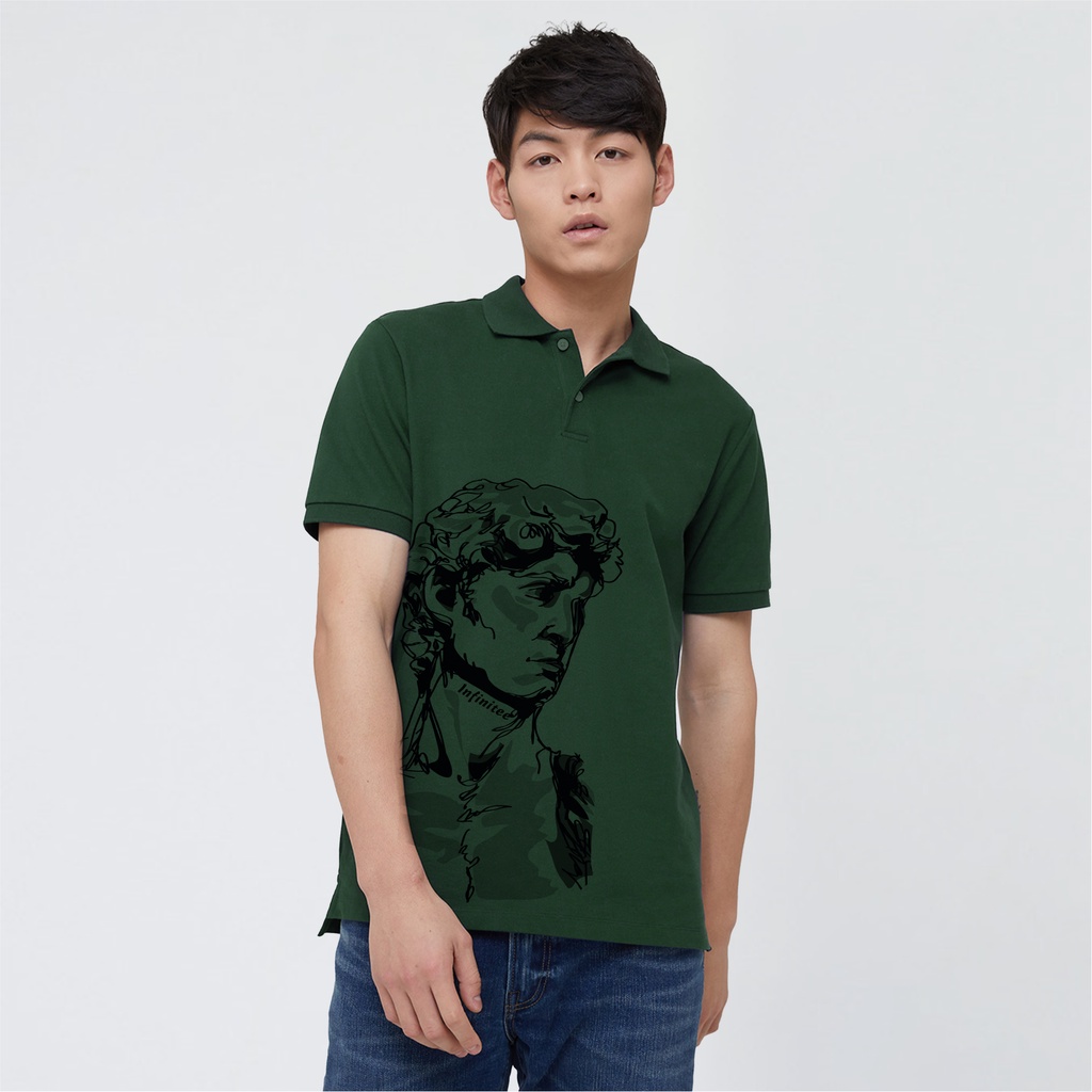 Áo Polo 100% US Cotton, form Unisex, chính hãng INFINITEE