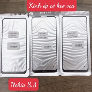 Kính ép có keo oca nokia c1 - c2 - c3 - nokia 8.3 - nk 8.3 giá sỉ rẻ