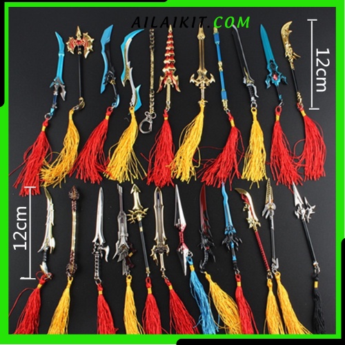 Móc Khoá Hình Kiếm Xinh Ngầu Phù Hợp Giới Trẻ Ailaikit An Toàn