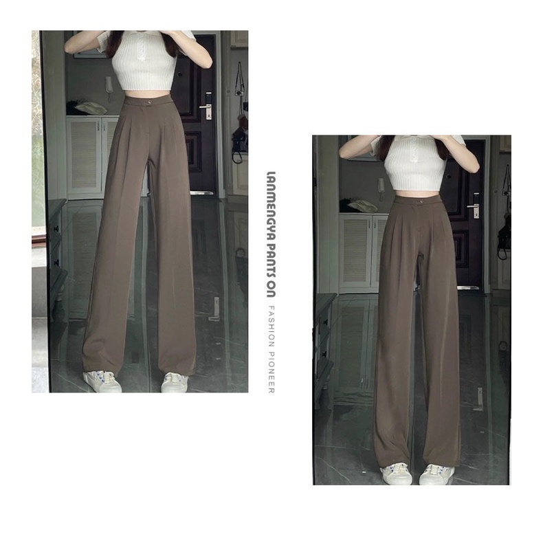 Quần Vải Size XS Bốn Màu Có Lưng Chun Dáng Dài Siêu Hack Dáng Cho Nàng 1m43