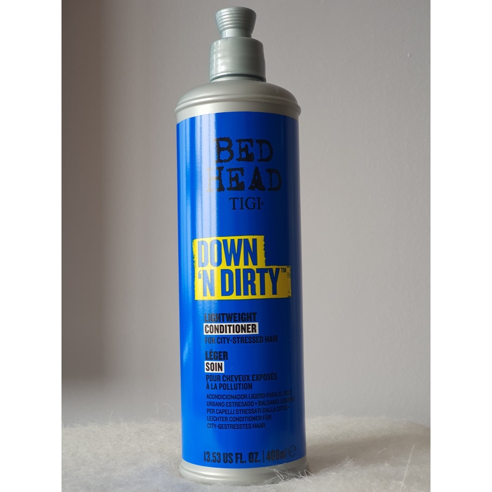 Dầu gội xả thải độc làm sạch Detox Tigi Bed Head Down 'N Dirty Clarifying 400ml