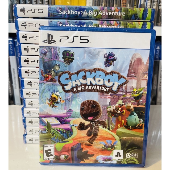 Đĩa Game PS4/PS5: Sackboy A Big Adventure