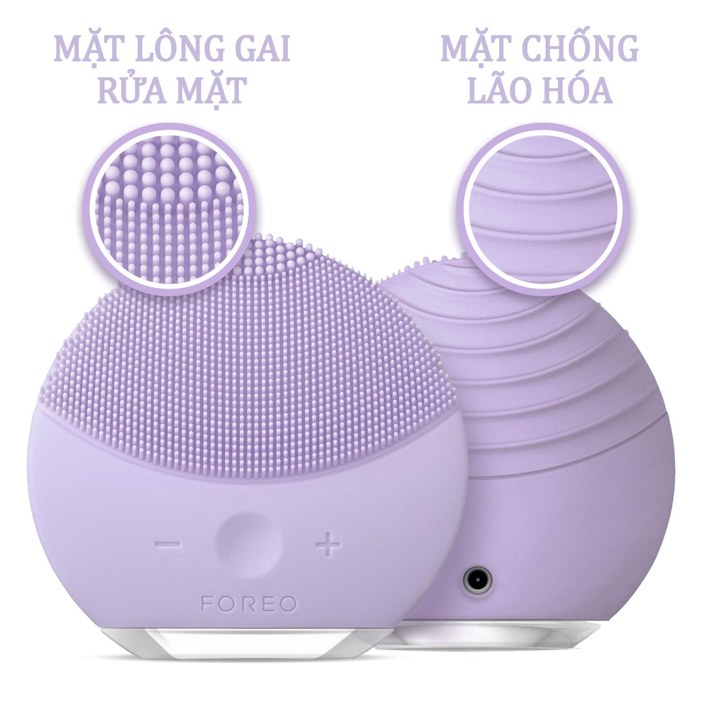 Máy Rửa Mặt Massage Chống Lão Hóa F0RE0 Luna Mini 2 Plus - Chuẩn Authentic BH 2 năm