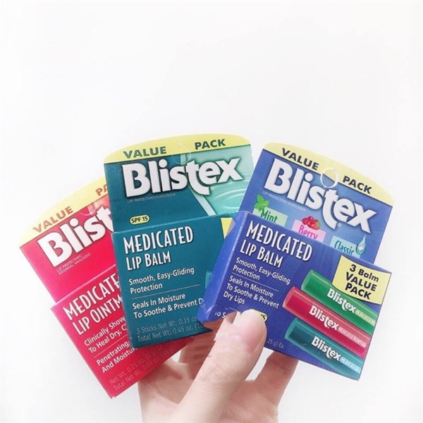 Tách set son dưỡng Blistex
