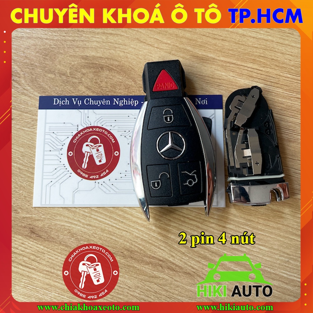 Vỏ chìa khoá Mercedes C E S GLC Class, Thay thế vỏ chìa khoá mới mang lại nét đẹp như thuở ban đầu mới mua xe