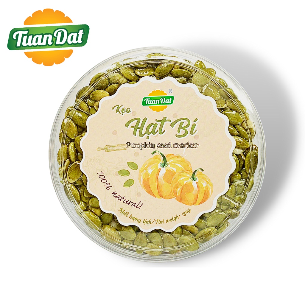 Kẹo Hạt Bí Hộp 130G