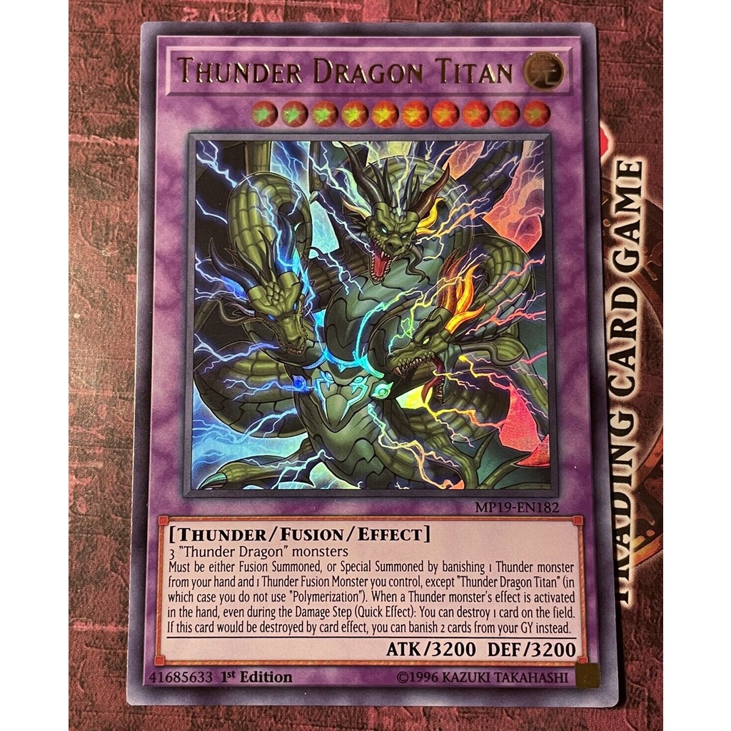 Bài Yugioh - Thunder Dragon Titan