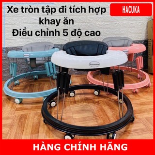 Xe tròn tập đi cho bé, Xe tập đi tròn cho bé Moomykids hàng chính hãng bảo hành 6 tháng
