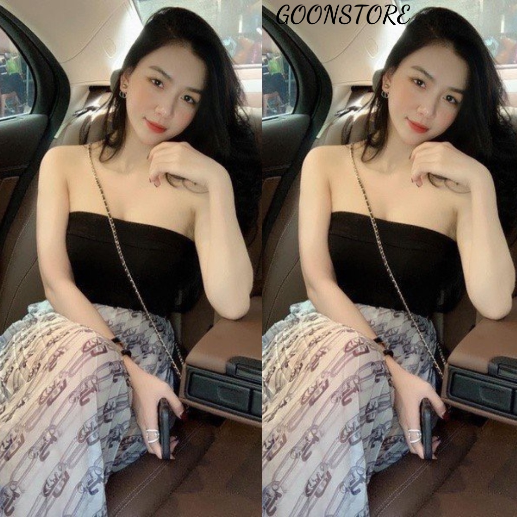 Áo quây nữ, áo ống, áo bra nữ, áo trong dùng mặc vest chất liệu zip cotton phong cách sang chảnh, sexy