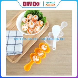Khuôn Lắc Cơm Bento Viên Tròn - Bin Bo