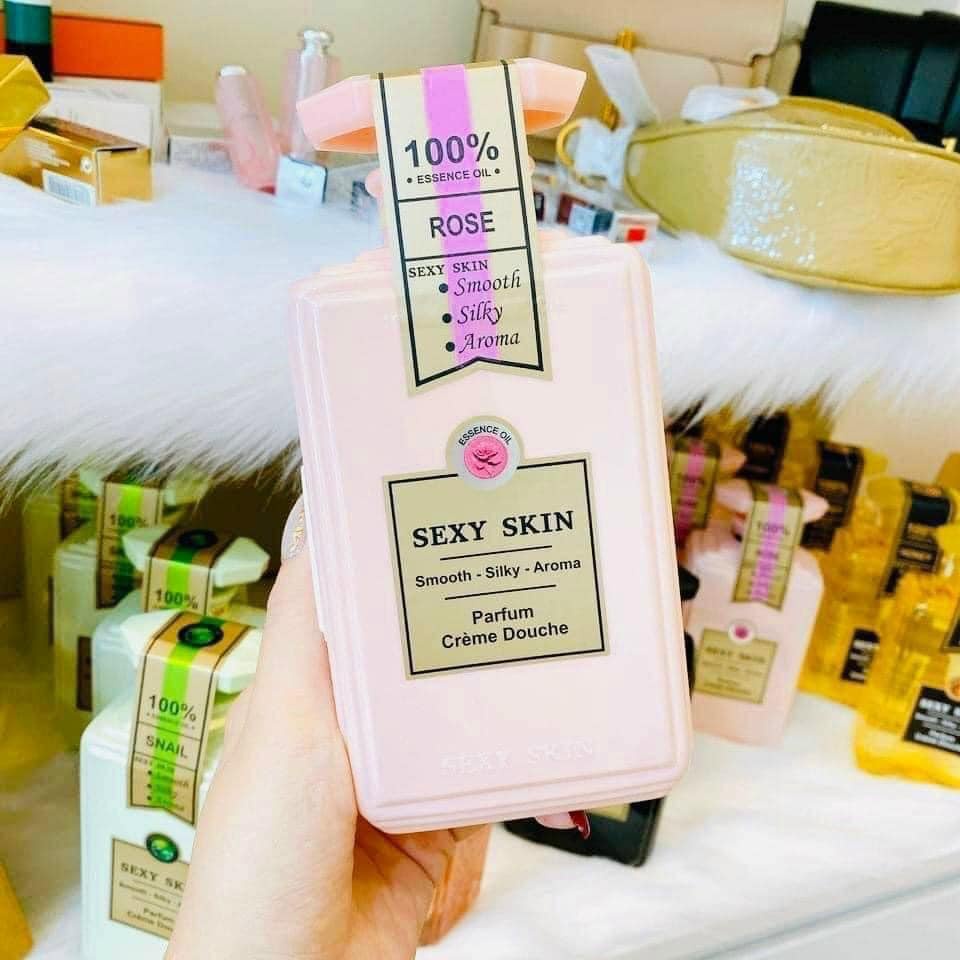 Sữa tắm nước hoa sexy skin 600ml chính hãng Pháp