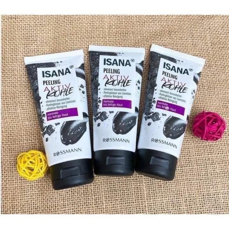 Tẩy da chết mặt Isana Đức