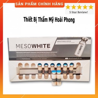 Cấy phấn mesowhite, cấy phấn meso white hàn quốc, giúp da trắng mịn, đều màu