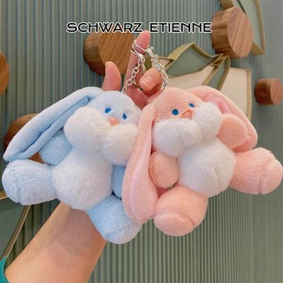 Móc khóa schwarz etienne kiểu thỏ nhồi bông dễ thương cho cặp đôi