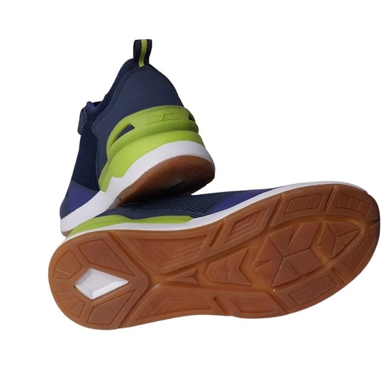 Giày quai dán trẻ em KangaRoos xuất Âu- Xanh navy