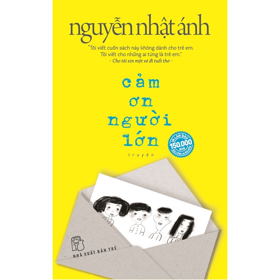 Sách - Cảm Ơn Người Lớn - Nguyễn Nhật Ánh