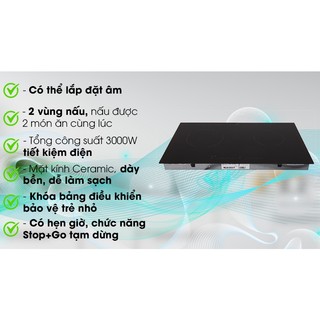 Bếp hồng ngoại electrolux ehc7240ba
