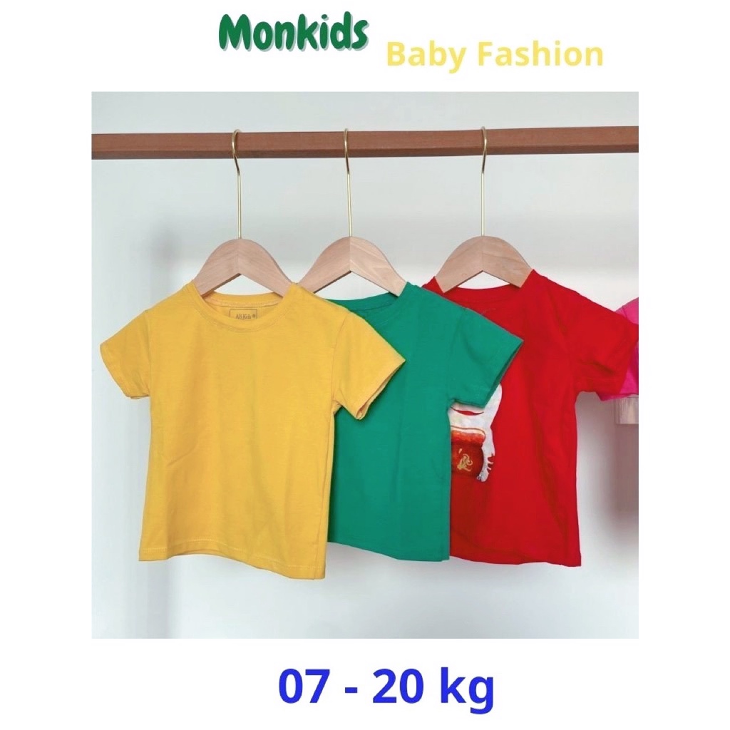 Áo cộc tay bé gái, áo thun cho bé gái, áo phông bé gái 7-20kg