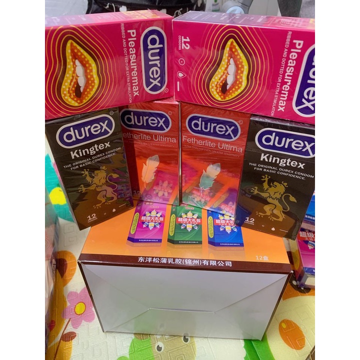 Bao cao su durex 12 bao kéo dài thời gian, chắc chắn, cảm giác chân thật. Bao cho nam nữ, gia đình. Chính hãng.