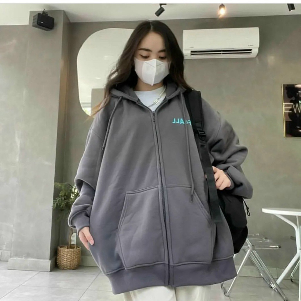 Áo khoát dây kéo UNOFFCALL bao đẹp hàng bao chất-A882