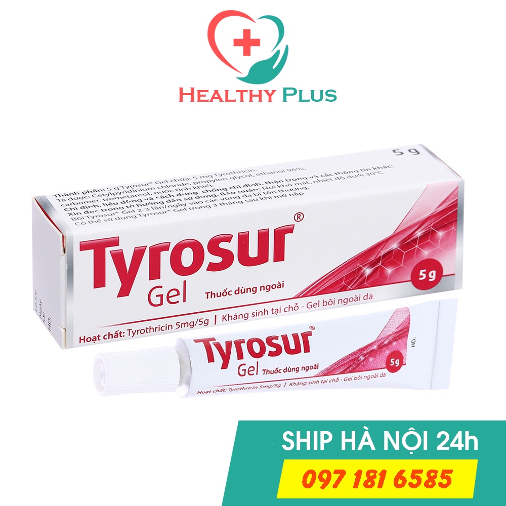 ✔️️️Kem bôi da tyrosur 5gr
