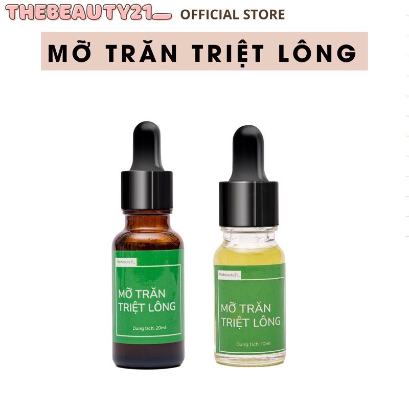Mỡ Trăn Triệt Lông
