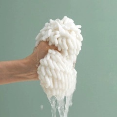 Khăn Lau Tay Nhà Bếp Quả Bông Tròn