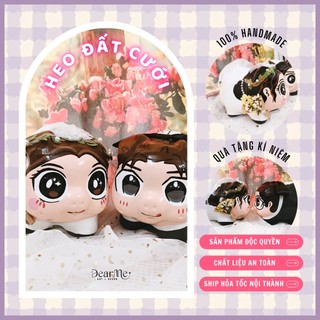 Heo đất cô dâu chú rể ♥ Tặng kèm hộp đựng và thiệp