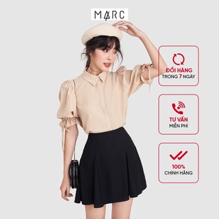 Áo sơ mi nữ marc fashion tay lỡ cột nơ favh080121