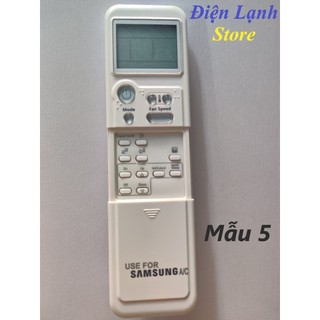 Remote máy lạnh Samsung các loại. (Tặng kèm cặp pin).