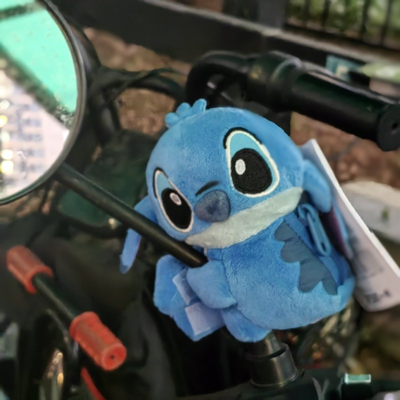 Thú Nhồi Bông Hình Gấu / Voi / Xe Máy Điện Khóa Dán Trang Trí Dễ Thương