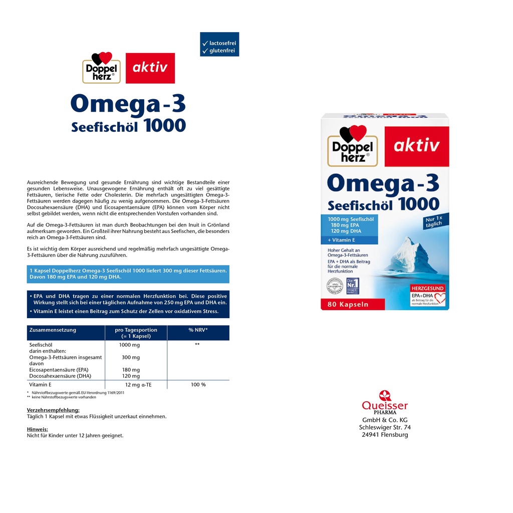 Dầu cá Đức Omega 3 80 viên hỗ trợ phát triển não bộ/ TPBVSK Santex Omega 369 100 viên