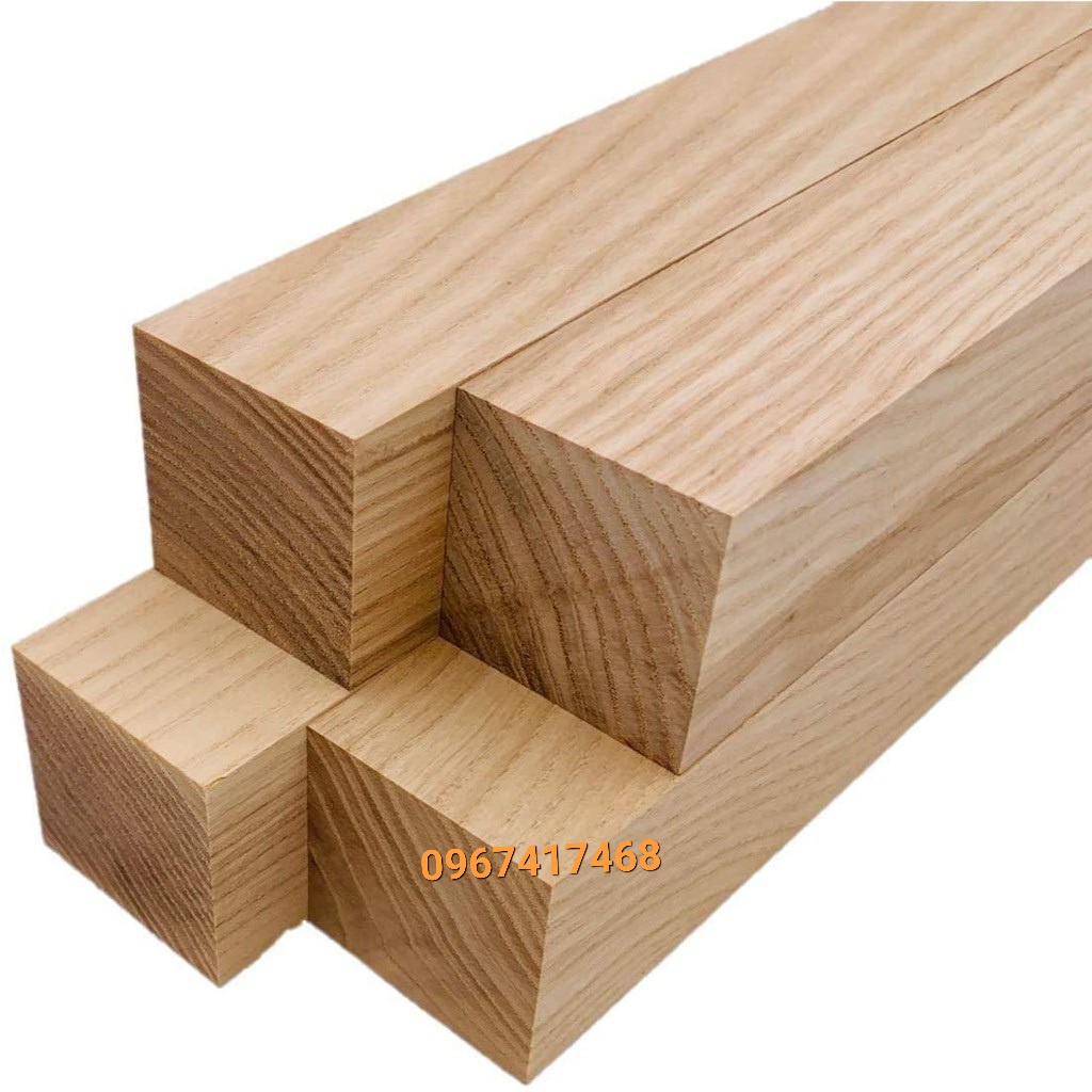 thanh gỗ vuông-thanh gỗ vuông 6cmx6cm dài đủ KT-thanh gỗ làm mô hình lồng chim khung ảnh trang trí-chỉ nẹp-thang giường