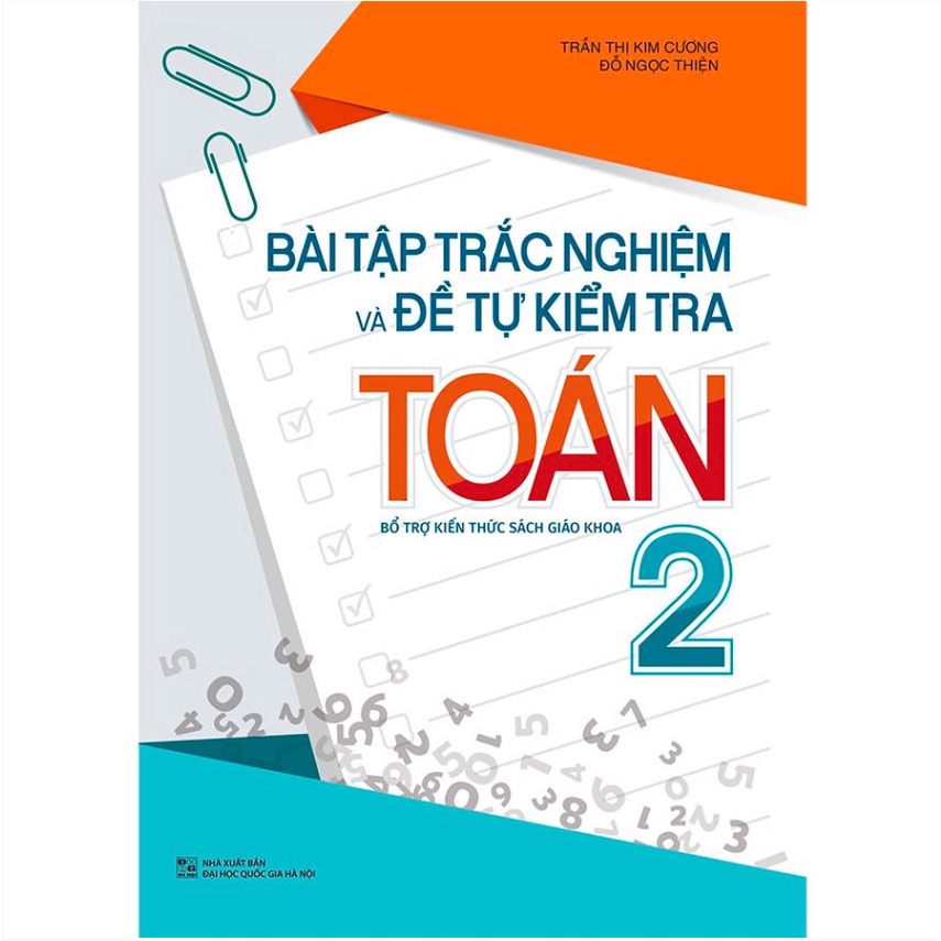 Sách - Bài tập trắc nghiệm và đề tự kiểm tra toán 2 - Bổ trợ kiến thức SGK - MLB75