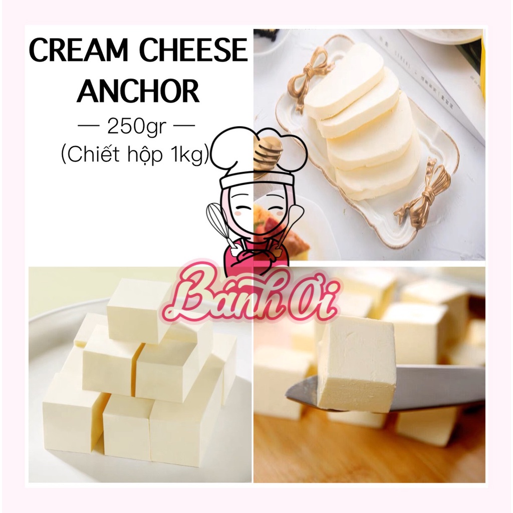 Kem phô mai Cream Cheese Anchor 1kg