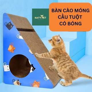 Bàn cào móng cho mèo tặng kèm catnip