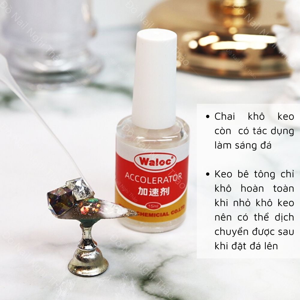 Keo bê tông nail Waloc LADURA 15ml