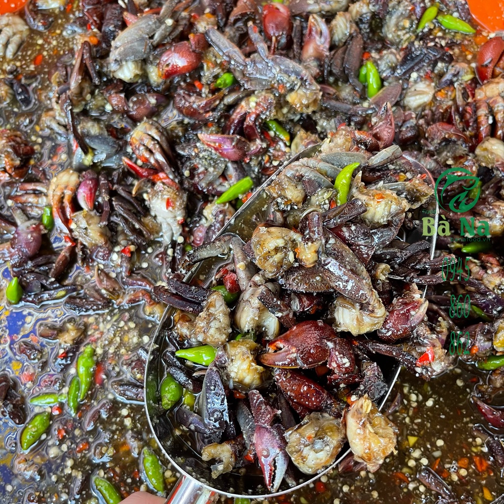 Ba khía trộn sẵn thơm - ngon - Đặc Sản Miền Tây
