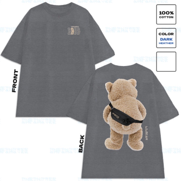 [Mã FATREND02 giảm đến 30k đơn 99k] Áo thun INFINITEE Fni0684, Thun 100% Cotton - form rộng Unisex. | BigBuy360 - bigbuy360.vn