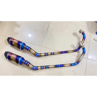 Set pô AHM-m3 cổ titan cho các loại xe