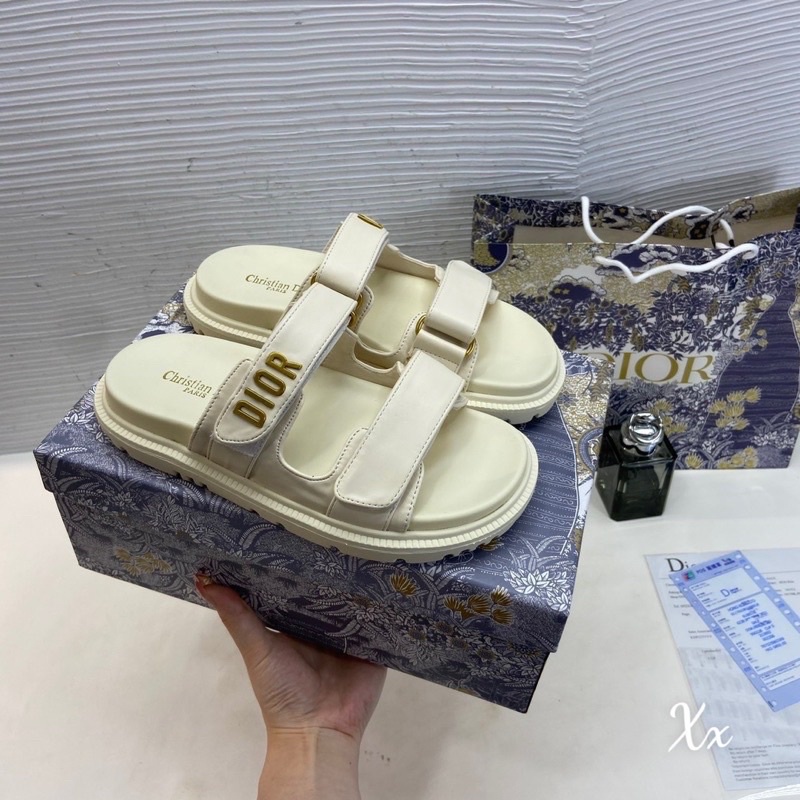 Dép sandal nữ DO quai ngang hàng chuẩn loại 1 fullbox FORM TO . Thuytienshoes