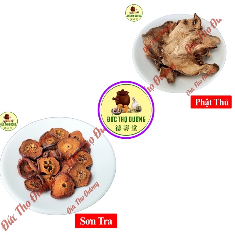 Sơn Tra Phật Thủ - Phơi khô - Túi 100 gam