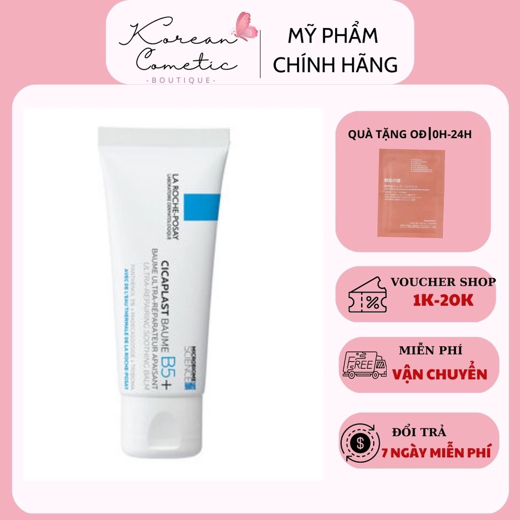 Kem dưỡng LA ROCHE-POSAY Cicaplast baume B5 giúp làm mềm dịu da AUT kv1