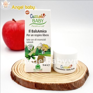 Sáp giữ ấm Baby Balm Cucciolo, hỗ trợ làm ấm cơ thể, giảm ho, sổ mũi