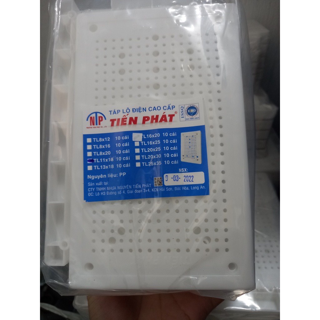 Táp lô điện, Bảng nhựa điện hiệu Tiến Phát Plastic- Hàng loại 1- Hàng Việt Nam chất lượng cao