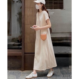 Váy ô vuông trơn suông (3246) (ảnh tự chụp)