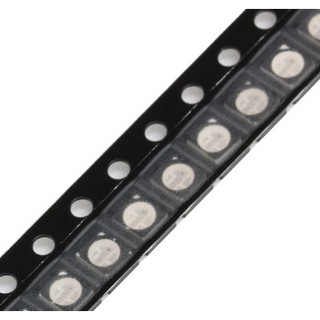 Led 3528 rgb smd - viền đen trong suốt