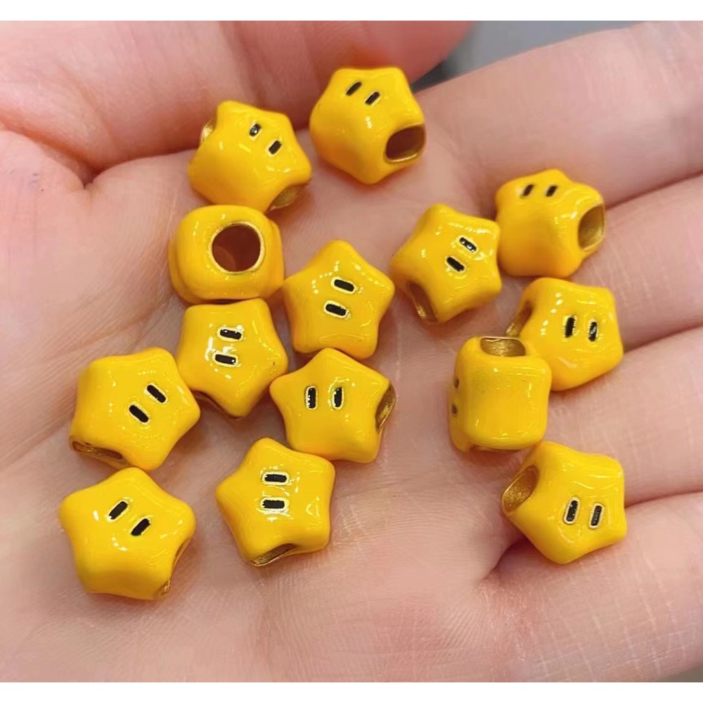 Hạt Dzi Của Thần Tài Lộc Mạnh Mẽ Vàng Đồng Method Cổ Điển Màu Sắc Cao Cấp Không Gây Dị Ứng Chống Oxy Hóa Phong Cách Trung Hoa Cổ Điển Tự Làm Phụ Kiện Trang Sức Vòng Tay Dây Đỏ Hạt Xanh Dương Bút Đan Len Thủ Công Dạng Dây Thừng Độc Đáo