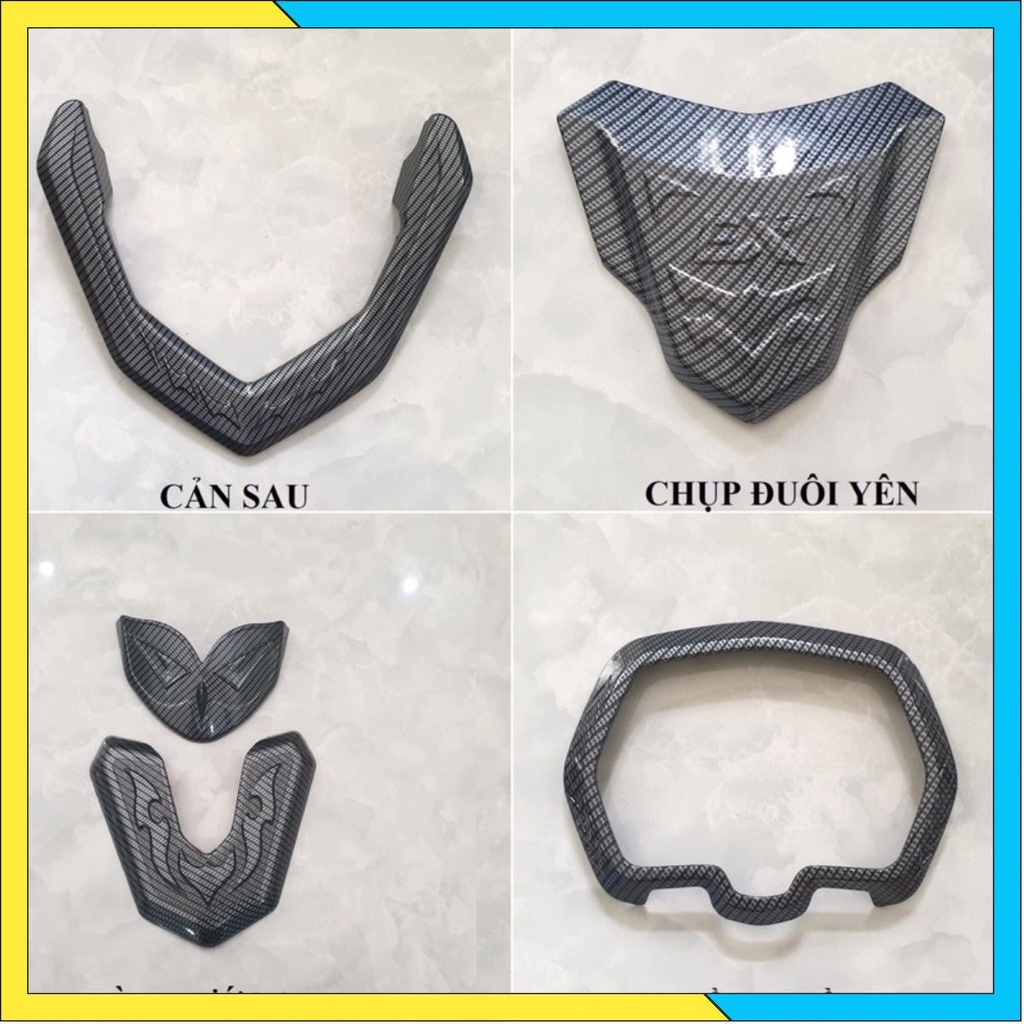 Full Bộ Ốp Carbon Lắp Exciter 155 Ex155 2021  -đồ chơi xe ex155