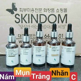 Tinh Chất Serum Làm Trắng Da Dew&Dew 24k Gold Collagen Serum Whitening - 50ml
